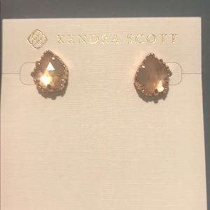Kendra Scott rose gold peach Tessa